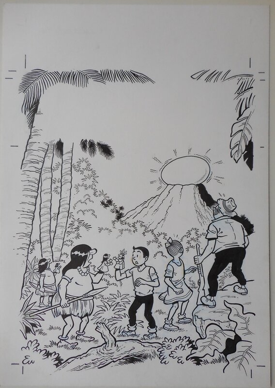 Luc Morjaeu, Suske en Wiske 73 Het zoemende ei - Couverture originale