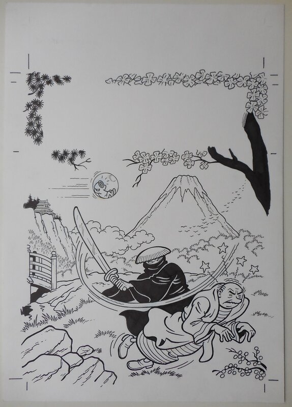 Luc Morjaeu, Suske en Wiske 84 De stemmenrover - Original Cover