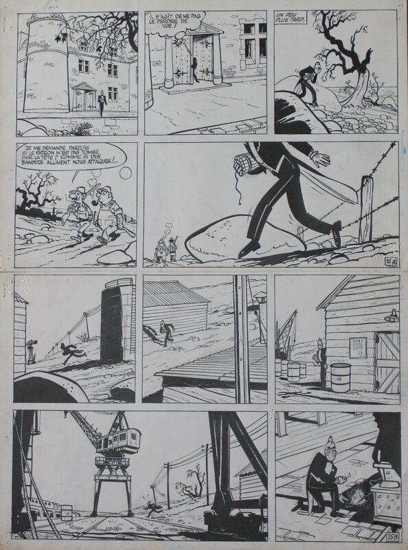 Will, Maurice Rosy, 1955 - Tif & Tondu : Le retour de Choc - Comic Strip