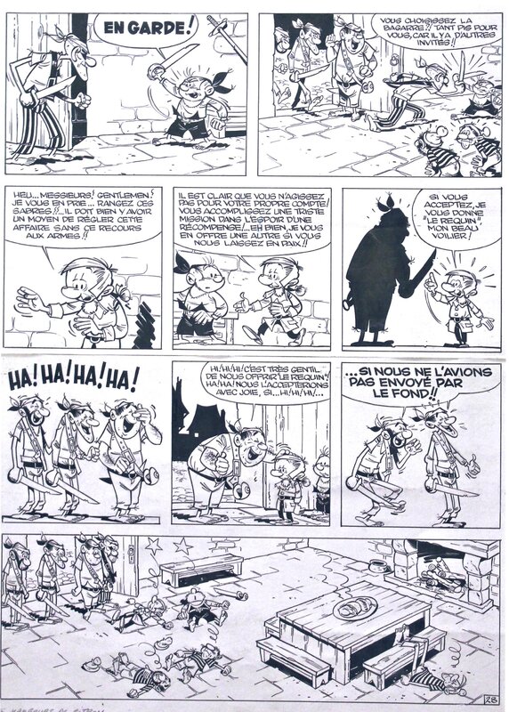 Marcel Remacle, Vieux Nick - Les mangeurs de citron - pl.28 - Comic Strip