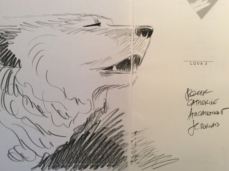 Lova by Jean-Claude Servais - Sketch