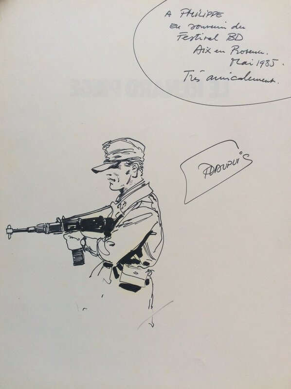 Rommel by Pierre Dupuis - Sketch