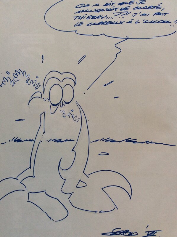 Petits Hommes by Pierre Seron - Sketch
