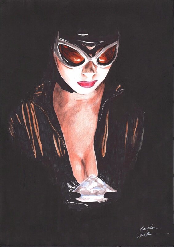 Catwoman by Silva - Illustration originale