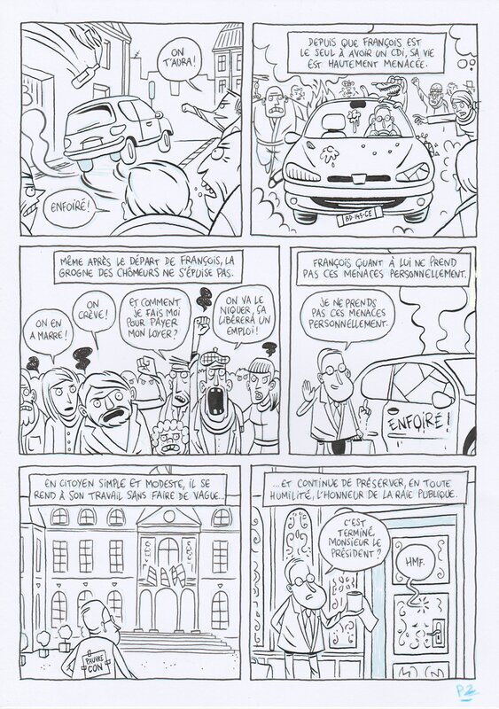 fox, gram, Contrat Unique d'Embauche - page 2 - Comic Strip
