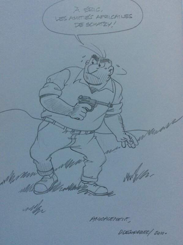 Jimmy Tousseul by Daniël Desorgher - Sketch