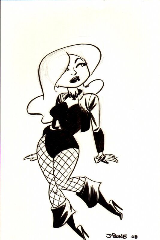 Jay Bone Black Canary - Illustration originale