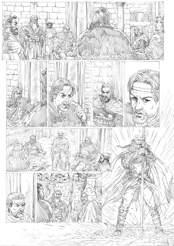 Page15 par Eric Lambert - Planche originale