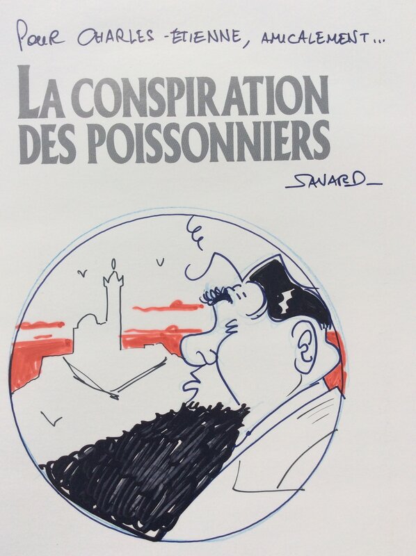 Dick Herisson by Didier Savard - Sketch