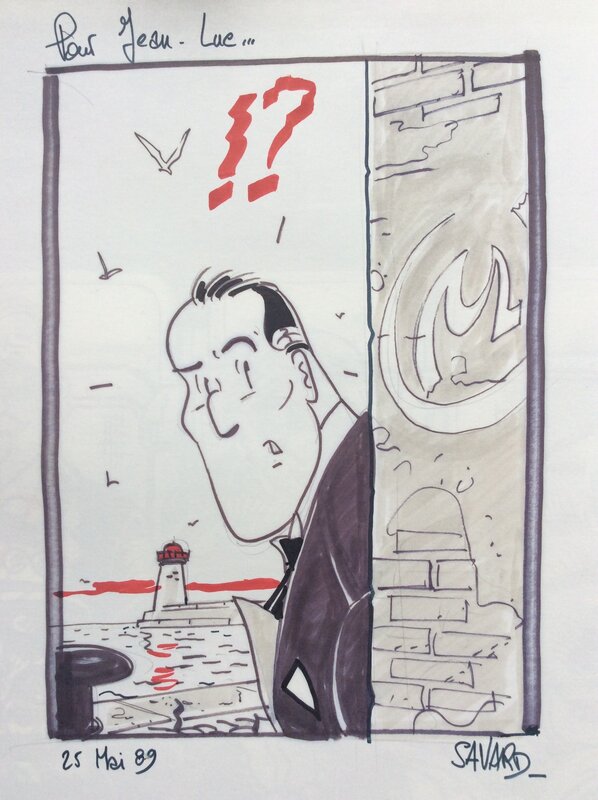Dick Herisson by Didier Savard - Sketch
