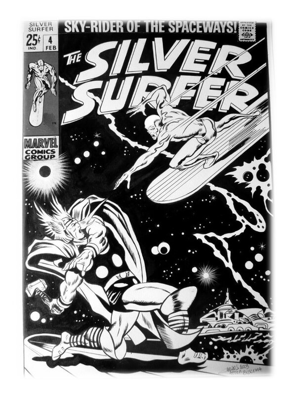 SILVER SURFER 4# by Varla, John Buscema - Original Cover