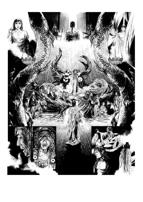 For sale - La Voie du Sabre #2 by Federico Carlo Ferniani - Comic Strip