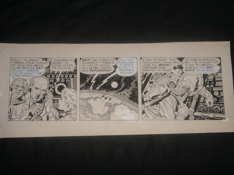 Skymaster par Jack Kirby, Wally Wood - Planche originale