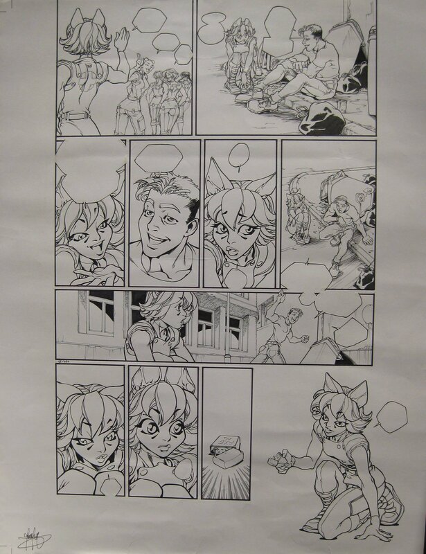 Hk 2.1 p.12 par Trantkat, Kevin Hérault - Planche originale