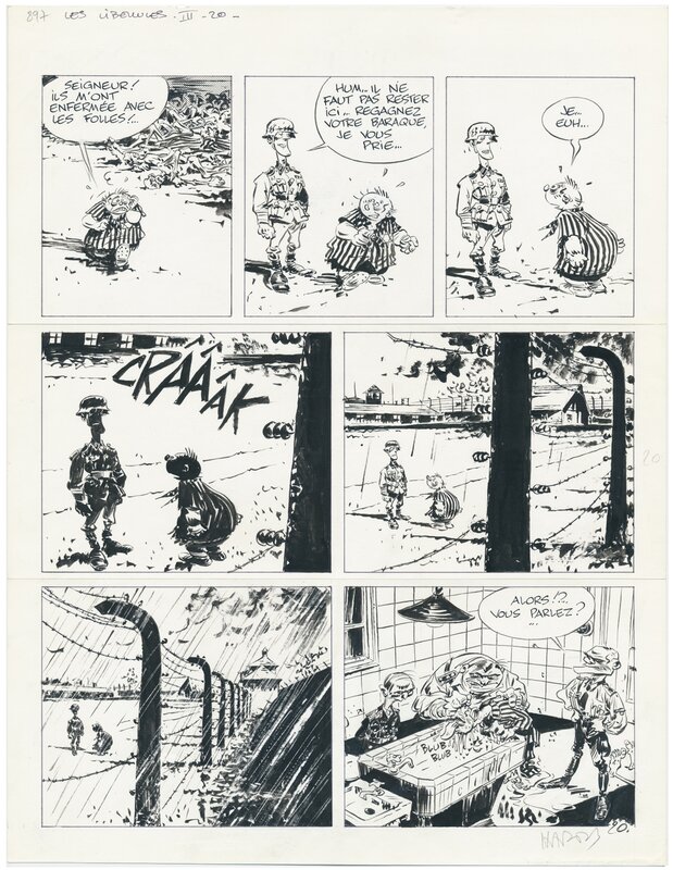 Marc Hardy, La patrouilles des Libellules, tome III, pl. 20 - Comic Strip
