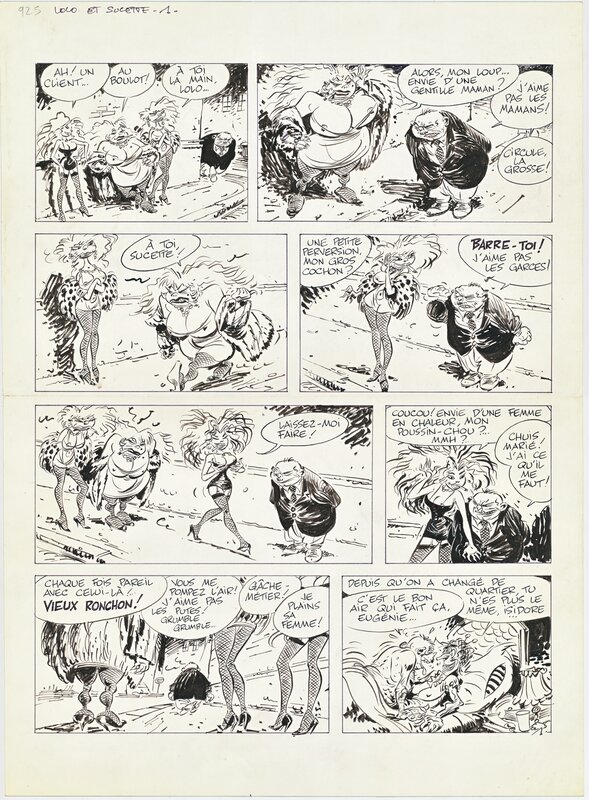 Marc Hardy, Lolo & Sucette, gag 1 - Comic Strip