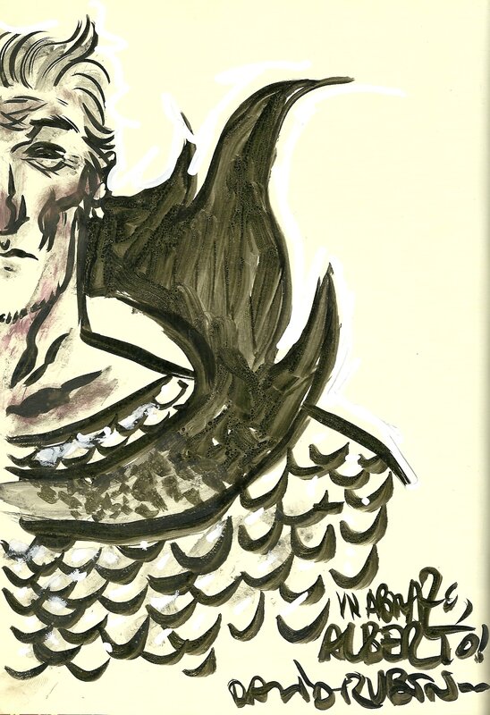 El héroe by David Rubín - Sketch