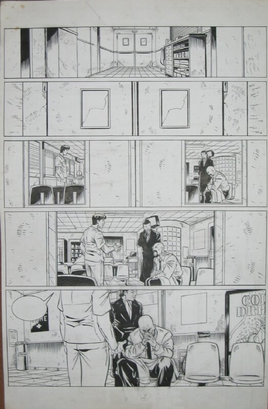 Michel Koeniguer, Brooklyn 62nd Tome 3 p.02 - Planche originale