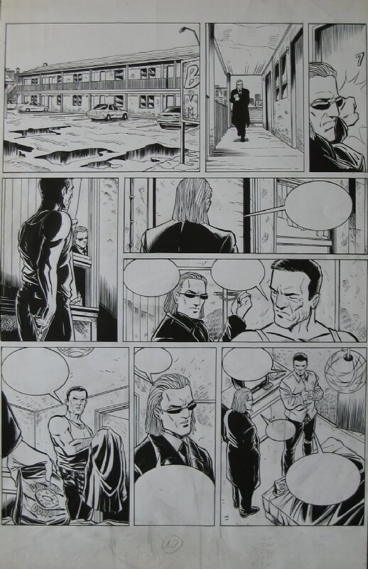 Michel Koeniguer, Brooklyn 62nd Tome 3 p.10 - Planche originale