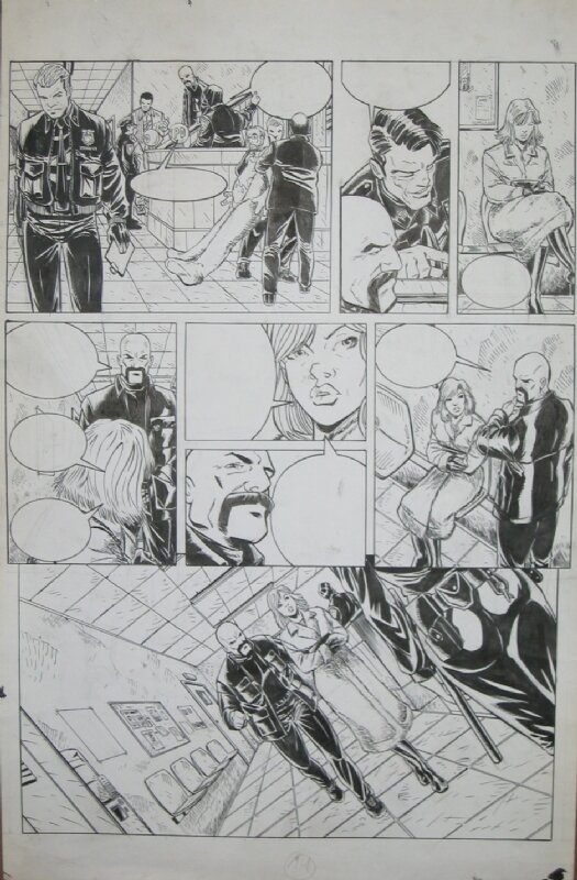 Michel Koeniguer, Brooklyn 62nd Tome 3 p.14 - Planche originale