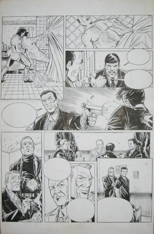 Michel Koeniguer, Brooklyn 62nd Tome 3 p.19 - Planche originale