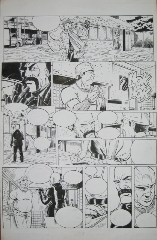 Michel Koeniguer, Brooklyn 62nd Tome 3 p.22 - Comic Strip