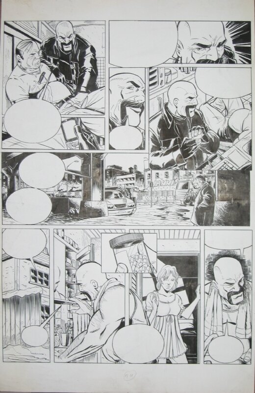 Michel Koeniguer, Brooklyn 62nd Tome 3 p.24 - Planche originale