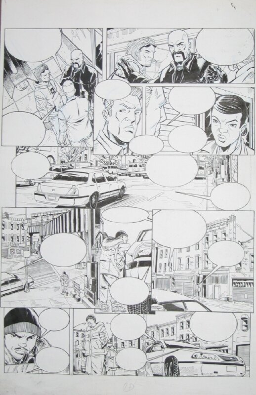 Michel Koeniguer, Brooklyn 62nd Tome 3 p.27 - Planche originale