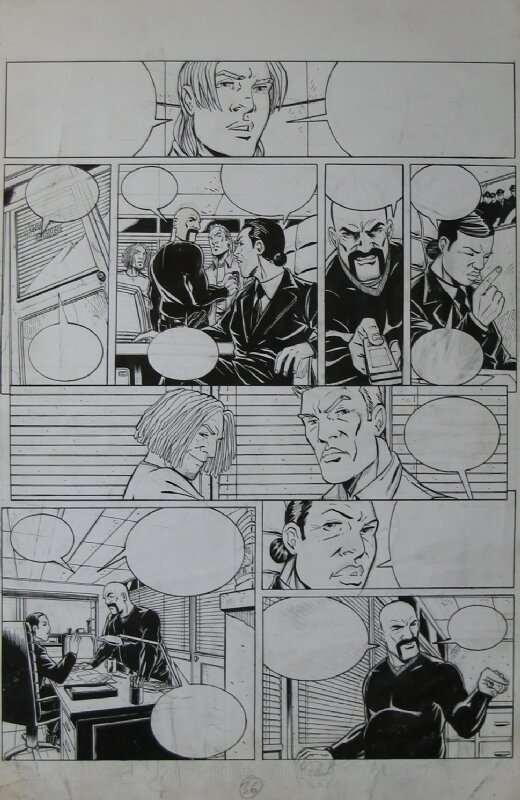 Michel Koeniguer, Brooklyn 62nd Tome 3 p.36 - Planche originale