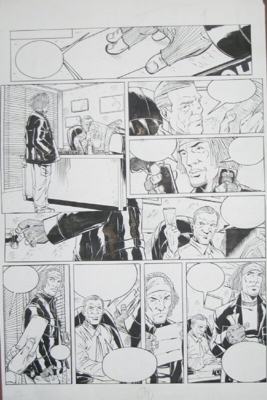 Michel Koeniguer, Brooklyn 62nd Tome 3 p.59 - Planche originale