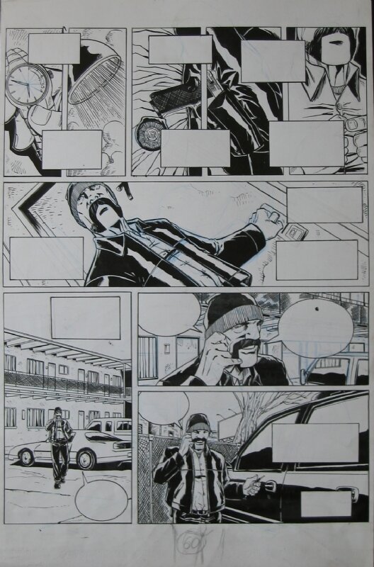 Michel Koeniguer, Brooklyn 62nd Tome 3 p.60 - Planche originale