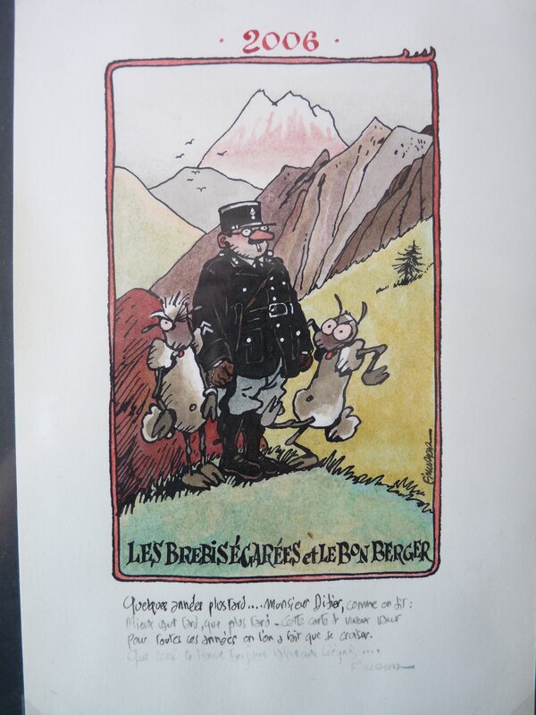 F'murrr, Gendarme des alpages - Planche originale