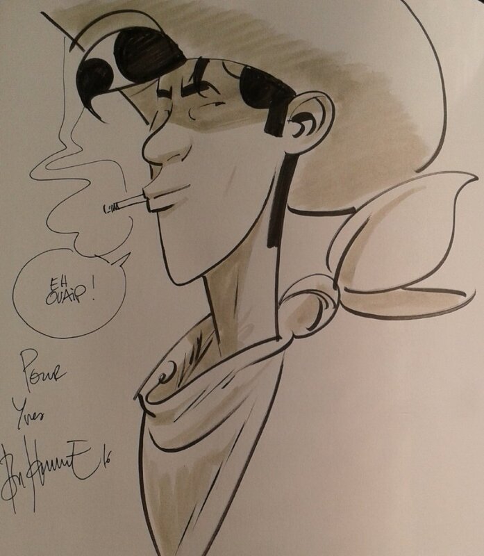 Matthieu Bonhomme, L'homme qui tua Lucky Luke - Sketch