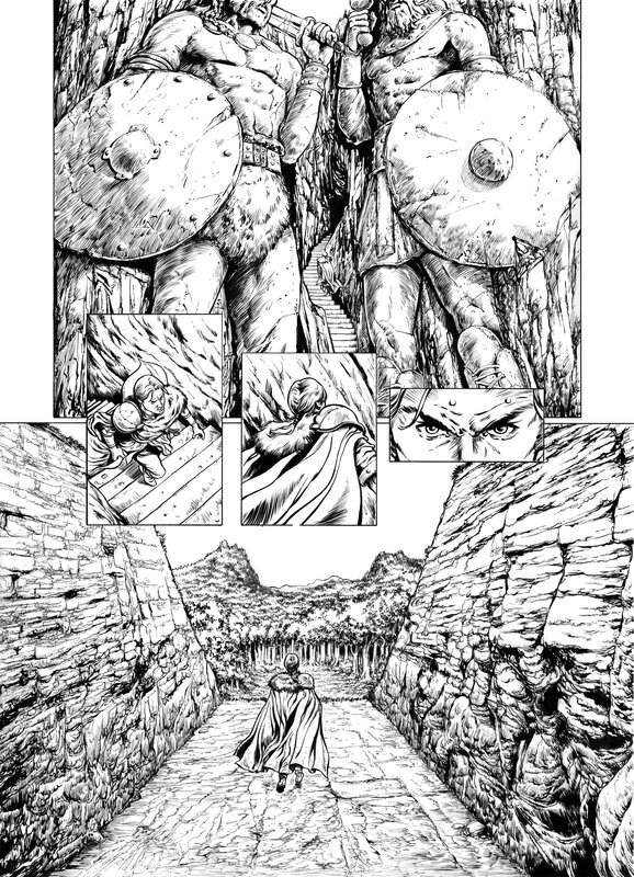 Page1 par Eric Lambert - Planche originale