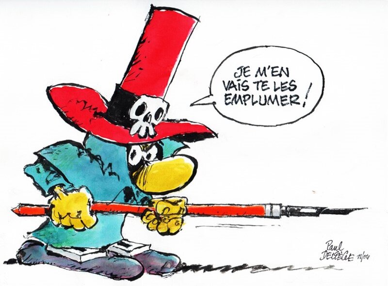 Les KROSTONS par Paul Deliège - Illustration originale