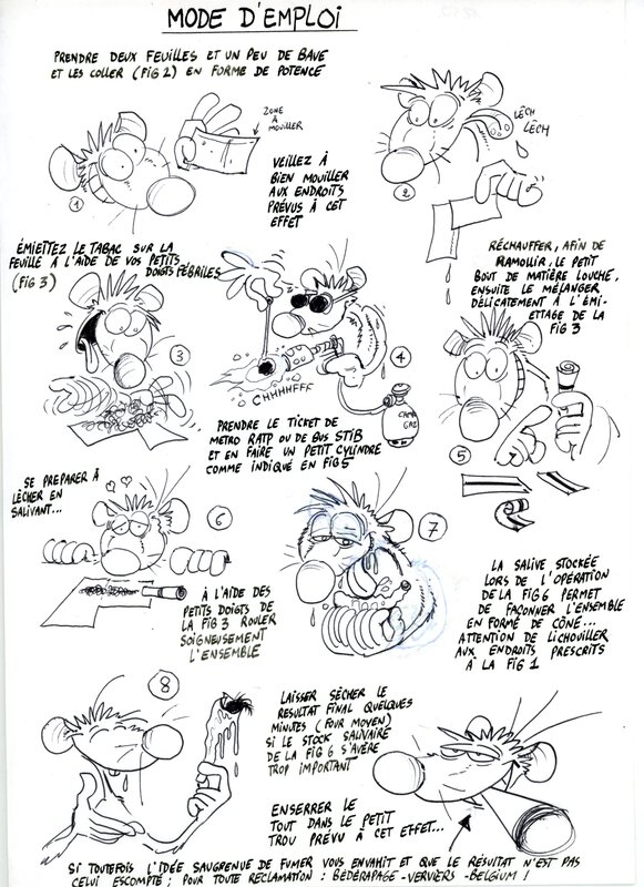 Ptiluc, Bedecoupe - N°14 : Mode d'emploi - Comic Strip