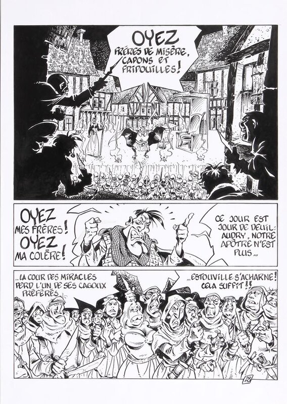 Jean-Marc Stalner, La Esmeralda T.2 pl.28 - Comic Strip