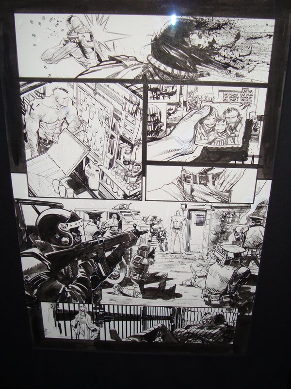 Punk ROCK JESUS par Sean Murphy - Planche originale