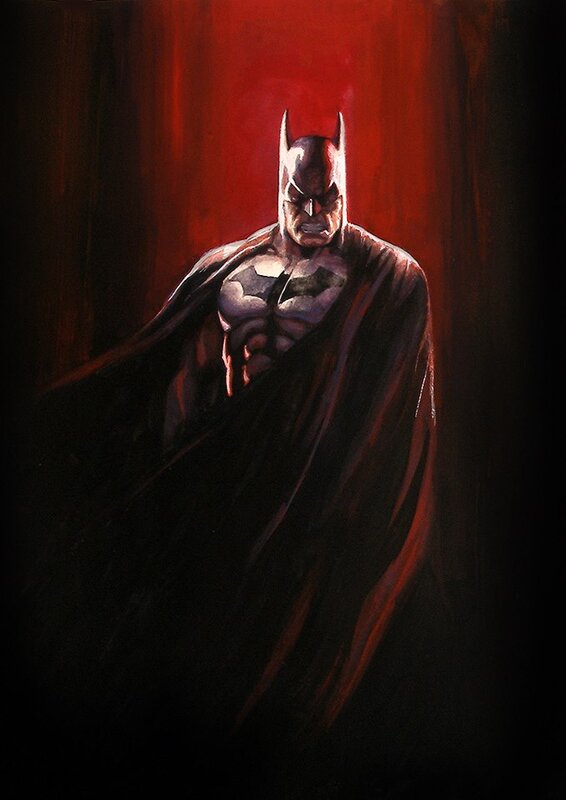 Hommage Batman par Tarumbana - Illustration originale