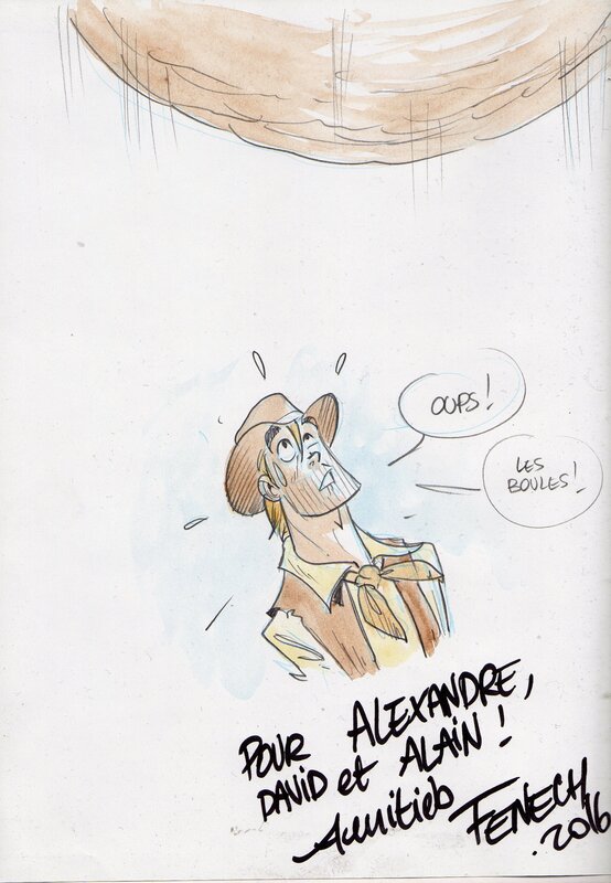 Philippe Fenech, Indiana - Un héro presque parfait tome 1 - Sketch