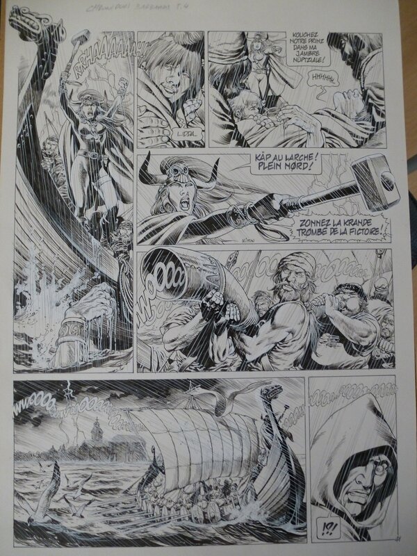 Jean-Yves Mitton, Chroniques Barbares tome 4 planche 41 - Comic Strip