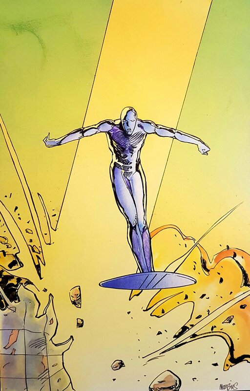 Silver Surfer by Moebius by Moebius - Comic Strip