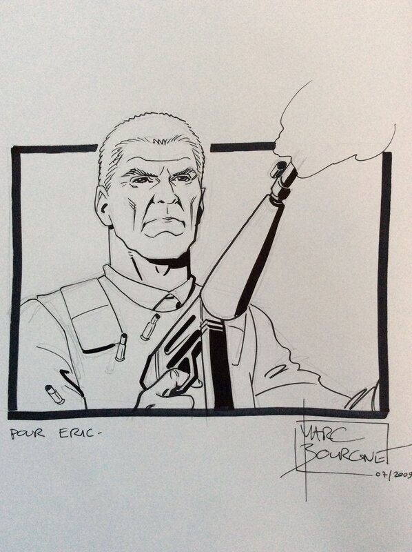 Voyageur by Marc Bourgne - Sketch