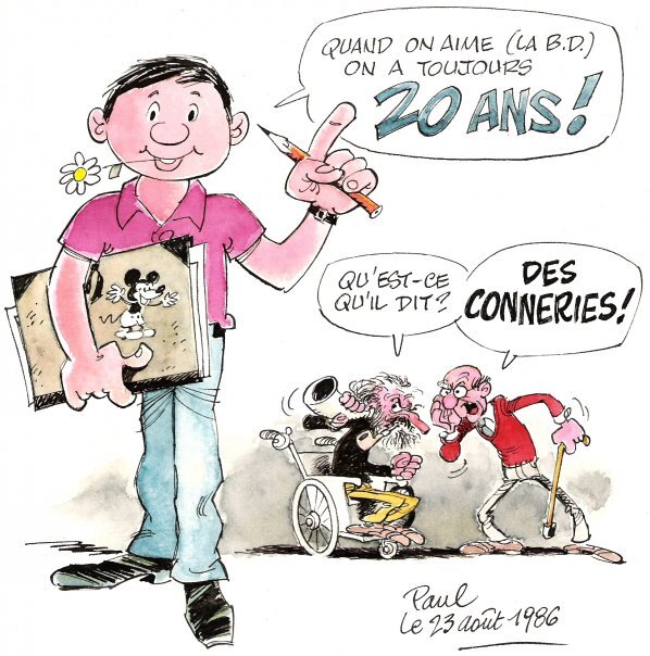 20 ANS by Paul Deliège - Original Illustration
