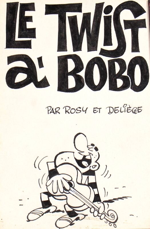 Bobo par Paul Deliège - Couverture originale