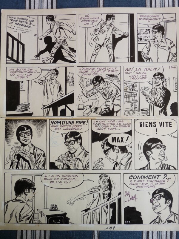 Les KROSTONS by Paul Deliège, Arthur Piroton - Comic Strip