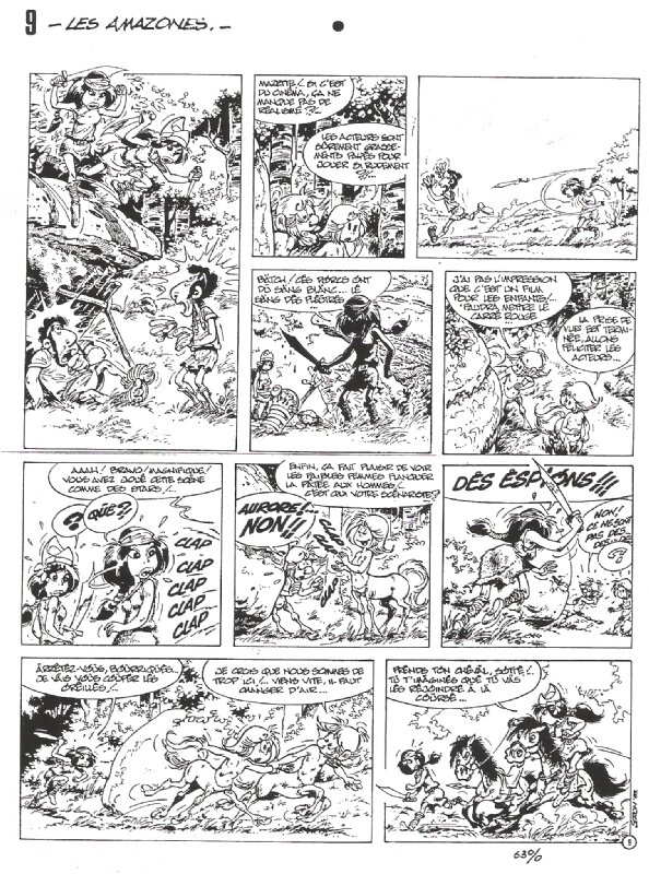 Les CENTAURES by Pierre Seron - Comic Strip
