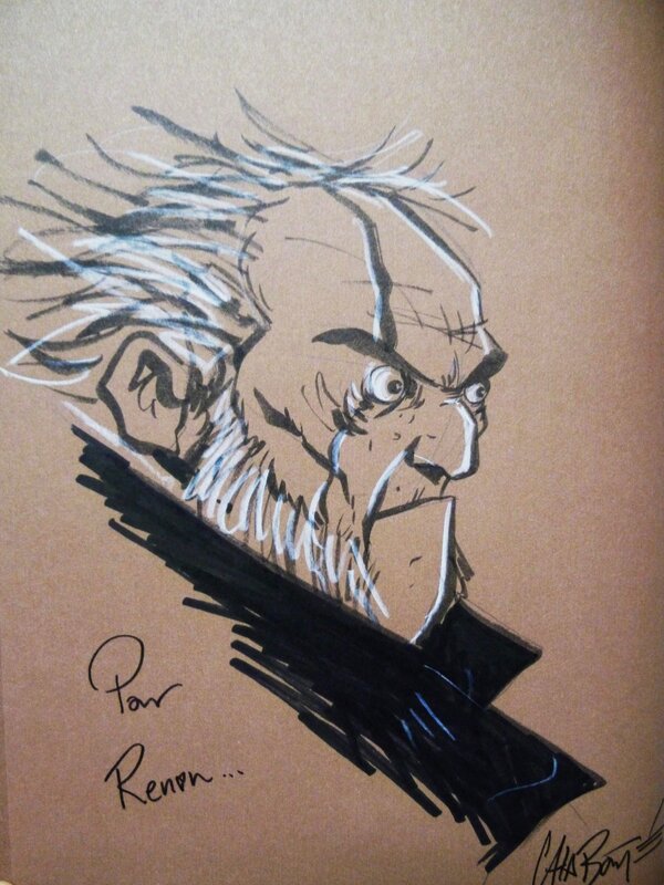 Moby dick by Christophe Chabouté - Sketch