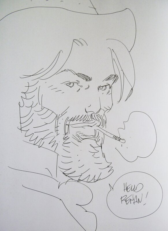 Undertaker by Ralph Meyer - Sketch