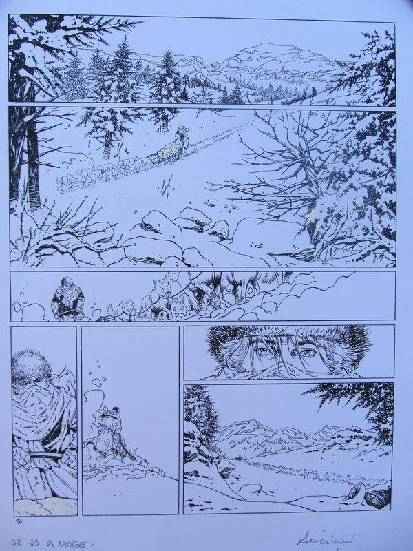 L'or sous la neige by Jean-Marc Stalner - Comic Strip